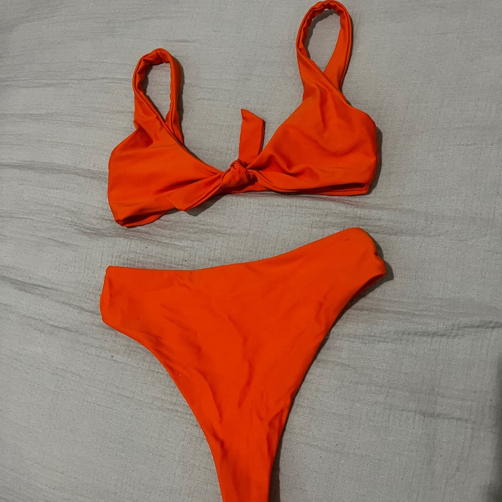 Orange Bikini Size Small